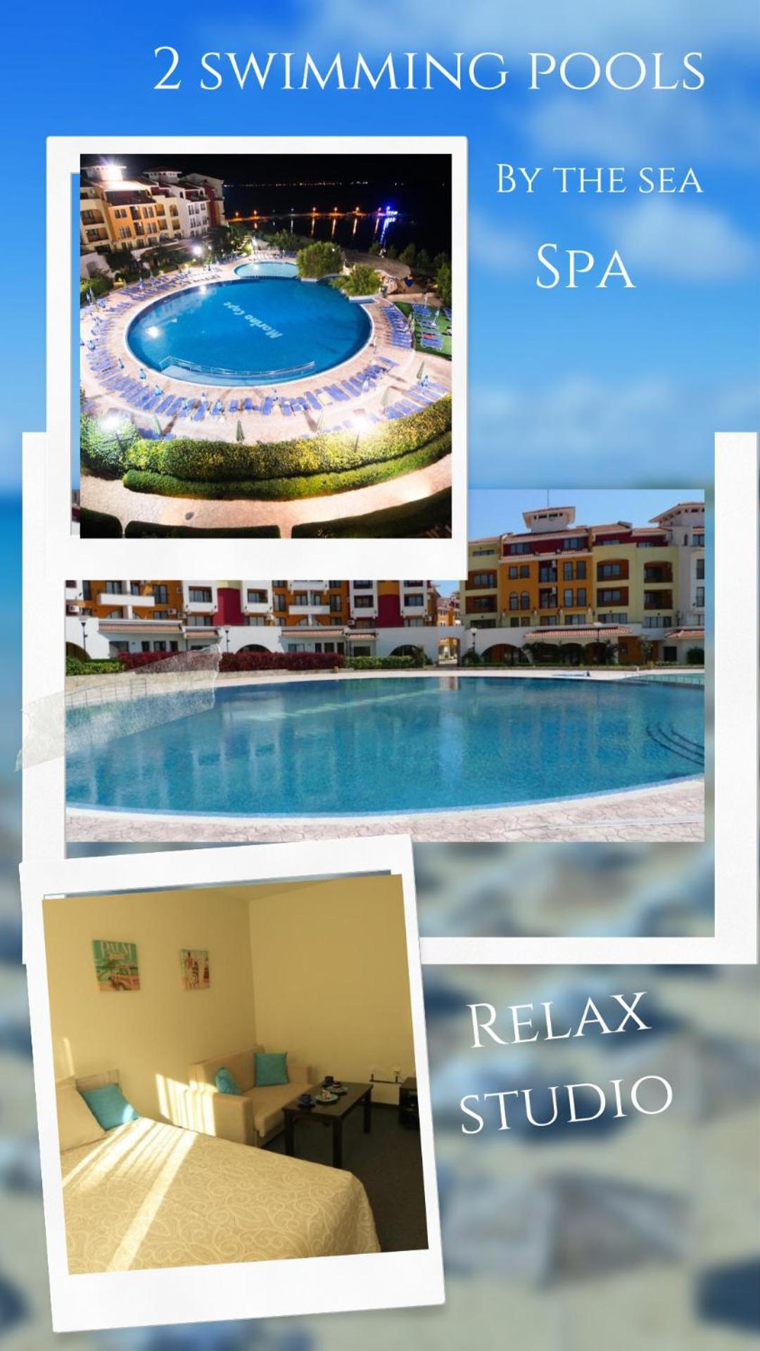 Relax Studio By The Sea, Bulgaria,Nesebar,Ахелой Экстерьер фото